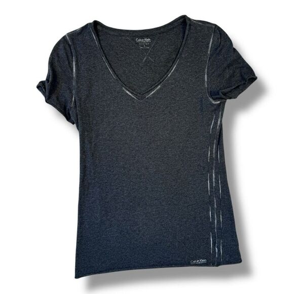 Calvin Klein Fitted V-neck Sz S - Picture 2 of 12